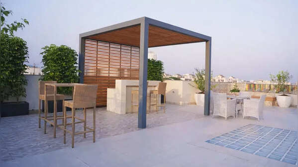 Rooftop bar and terrace
