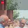 Article image for: 'Kabira Khada Bazaar Mein...': <i class="tbold">digvijaya singh</i> & Jagdambika Pal's Candid Moment Outside Parl