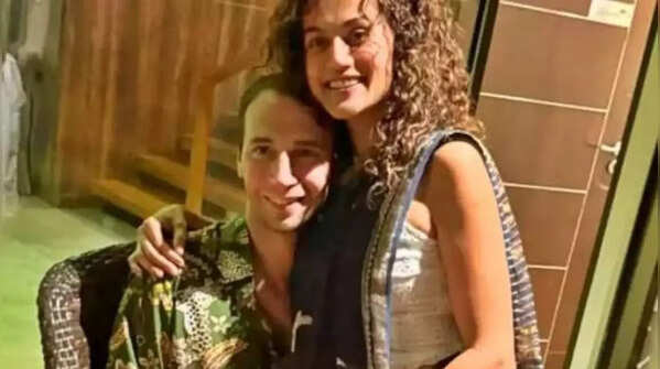 Taapsee Pannu and Mathias Boe