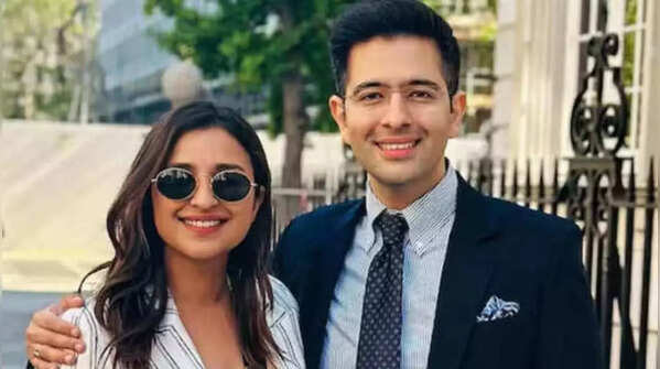 Parineeti Chopra and Raghav Chadha