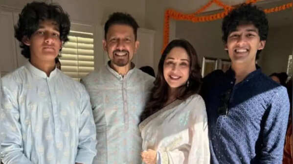Madhuri Dixit and Dr. Shriram Nene