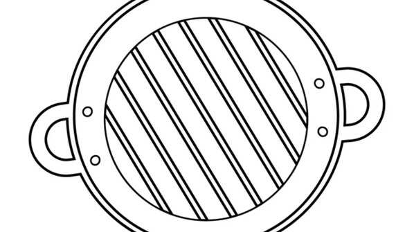 Use flat-bottomed heavy vessels