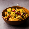 Roasted sweet potato chaat