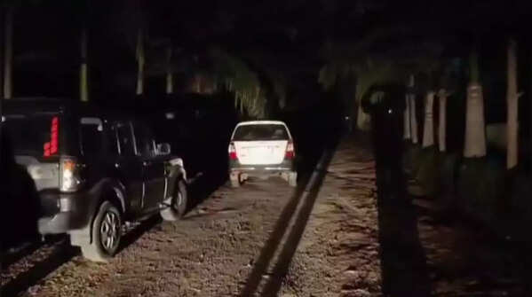 Gunshot fired during police raid