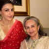 Article image for: Soha Ali Khan says her mother Sharmila Tagore's house is the 'only home where she's still someone's baby girl'