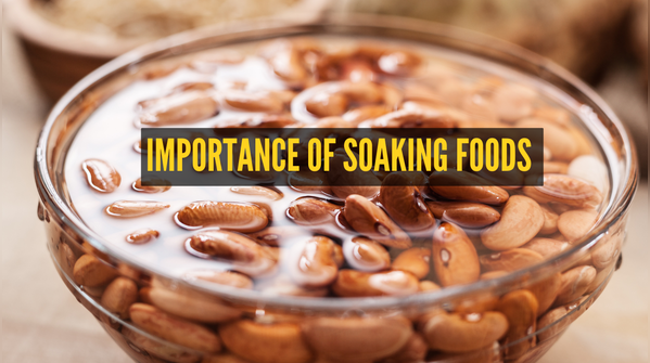 Importance of soaking