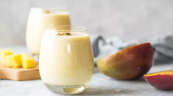 Mango Paneer Smoothie