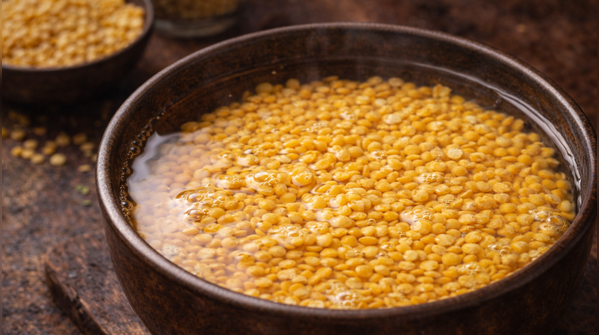 Not soaking lentils before cooking