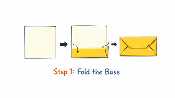 Step one: Folding the base