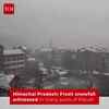 Article image for: Manali Covered in Fresh Snow, Tourists Flock to Hills