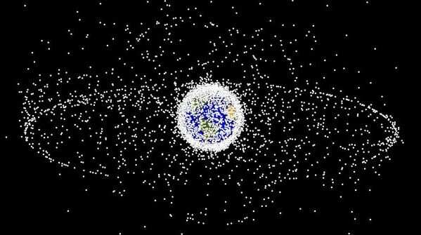 Kessler Cloud: Space Debris
