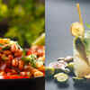 Peanut Chaat and Nimbu Sharbat