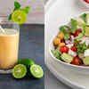 Sattu Sharbat and Cucumber Paner Salad