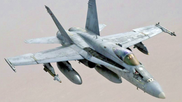 F-18 fighter jets