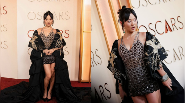 ‘K-Pop: Demon Hunter’ singer Rei Ami at Rahul Mishra's