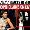 Article image for: Zendaya Responds To <i class="tbold">Tom Holland</i> Secret Wedding Rumors On Jimmy Kimmel Live