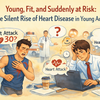 Article image for: Young adults are increasingly becoming victims of heart disease