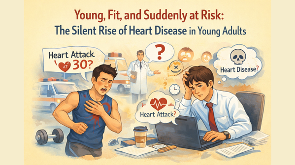 Young adults are increasingly becoming victims of heart disease