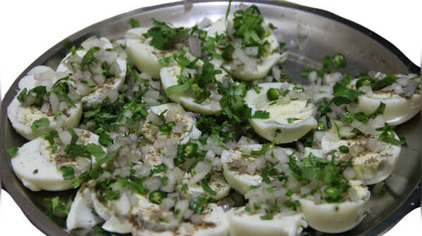Egg Chaat
