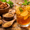 Gur (jaggery) water with ginger