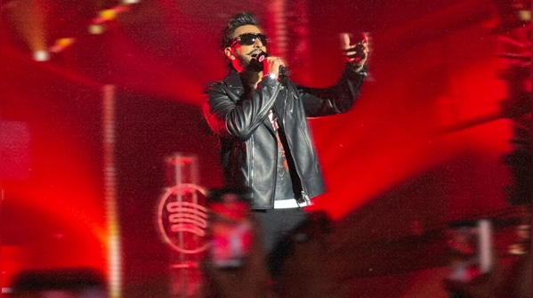 Ranveer in his signature energy