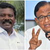 K Selvaperunthagai & P Chidambaram (INC)