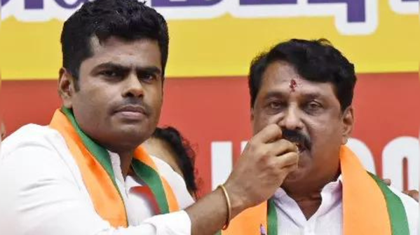 K Annamalai & Nainar Nagendran (BJP)