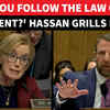 Article image for: 'How'll You Be Different From Noem?': Sen <i class="tbold">hassan</i> Point Blank Question To Mullin; Watch His Response