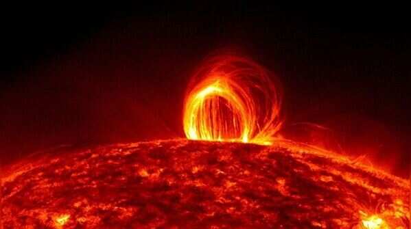 The sun holds 99.8 per cent of the solar system’s mass