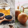 Kalonji and onion oil blend