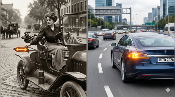 The modern turn signal: Florence Lawrence