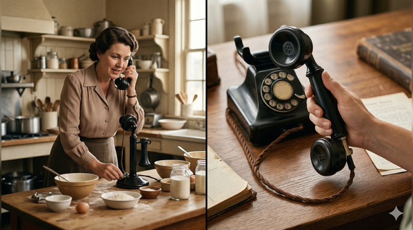 Improvements to the telephone receiver: Ruth Graves Wakefield