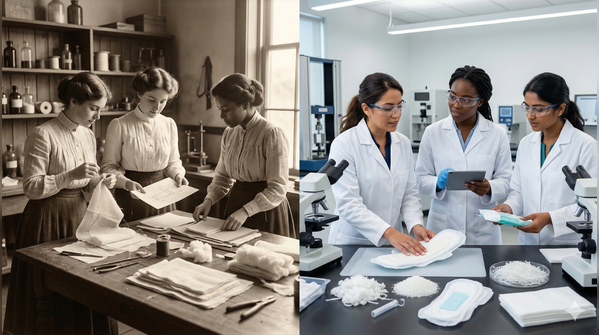 The disposable sanitary napkin: multiple women inventors