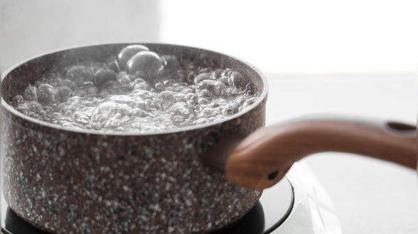 Using very hot or very cold water