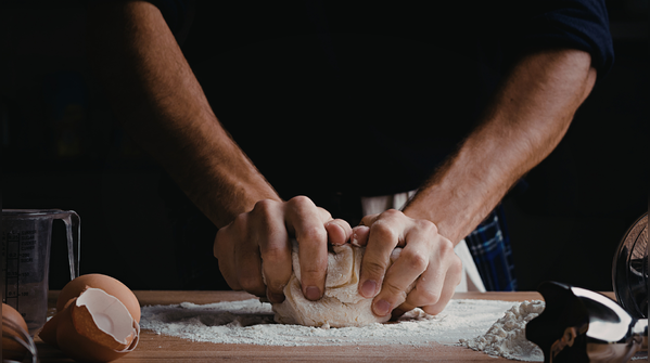 Kneading either too little or too aggressively