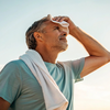 Sudden excessive sweating without effort