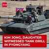 Article image for: Kim Jong To Declare War? North Korean Leader, Daughter Oversee Tank Drill Days After Missile Test