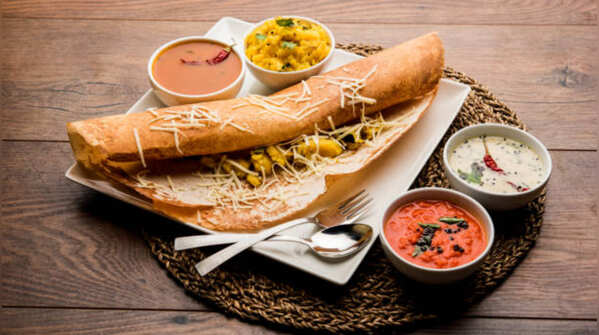 Paneer Stuffed Dosa