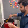 Shoaib prepares the iftaar