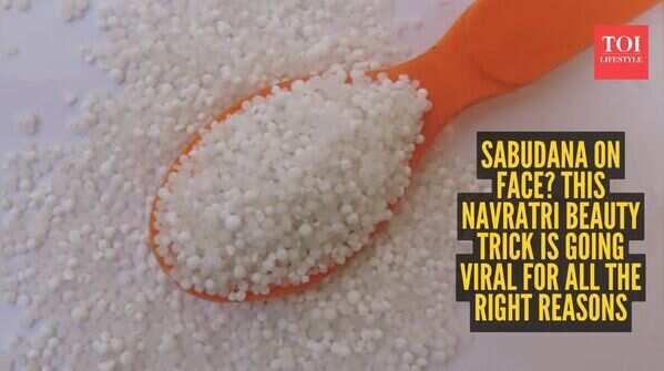 Navratri beauty hack: Why Sabudana belongs on your face, not just your plate