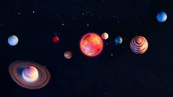 All the planets in our solar system could fit between Earth and the Moon