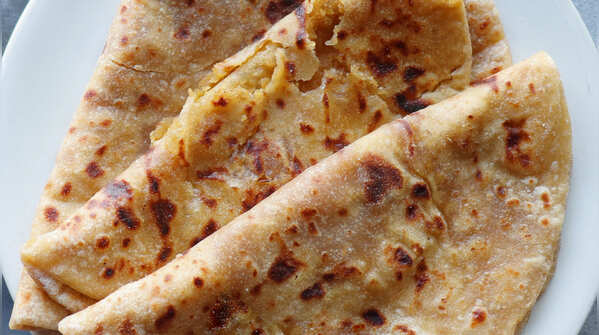Peanut and Sesame Paratha