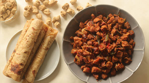 Soya Granule Paratha