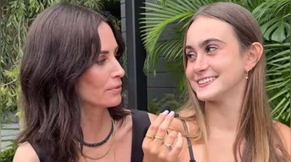 Courteney Cox and daughter Coco Arquette