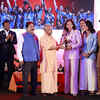 Article image for: The Honourable CM felicitates the incredible Women’s Cricket Team, alongside Rajeev Shukla at #TOISA2025