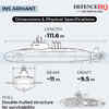 Article image for: <i class="tbold">ins arihant</i> - Dimensions & physical specifications
