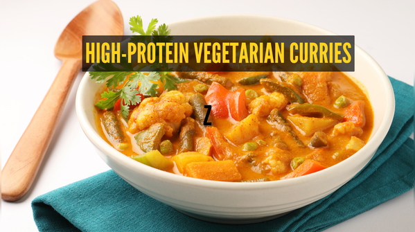 High-protein vegetarian curries