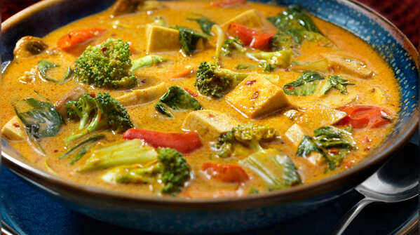 Mushroom and Tofu Curry