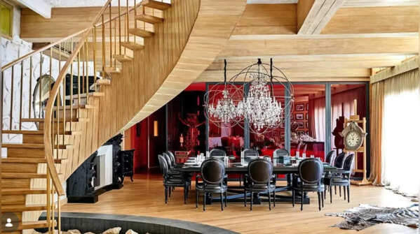 Luxurious yet artistic interiors