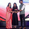 PR Sreejesh (Jury) and Rani Rampal present the Hockey (Female) award to Navneet Kaur at #TOISA2025